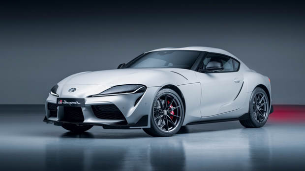 Toyota GR Supra 2023 manual white studio