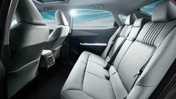 Toyota BZ3 rear seats 2023