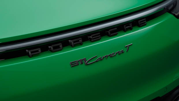 Porsche 911 Carrera T 2023 rear badge
