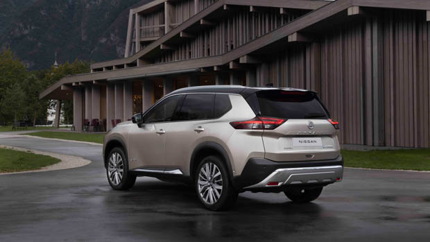2023 Nissan X-Trail E Power rear 3/4 static