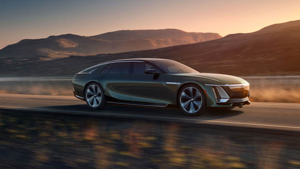 Cadillac Celestiq 2024 driving on road
