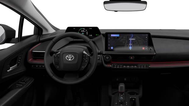 Toyota Prius 2023 interior wide shot