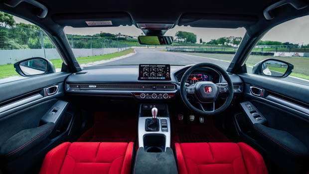 2023 Honda Civic Type R interior wide shot