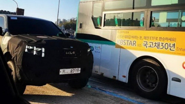 2024 Kia EV ute front fascia