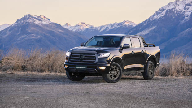 2022 GWM Ute Vanta black
