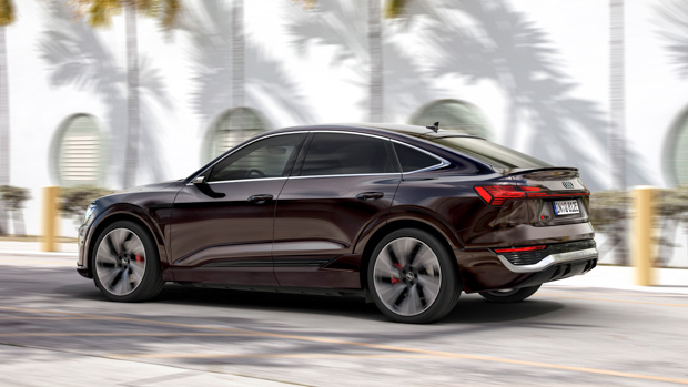 Audi Q8 Sportback 2023 rear driving