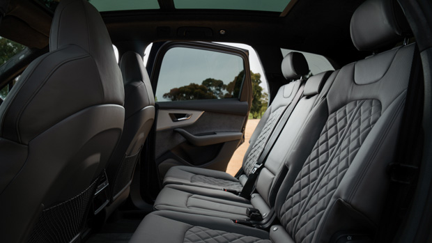 Audi SQ7 2022 interior rear seats