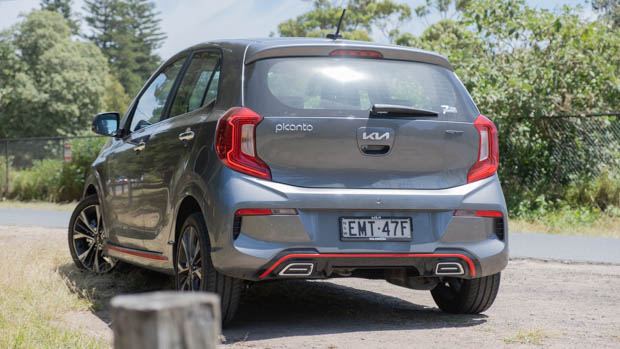 Kia Picanto GT 2022 rear shot