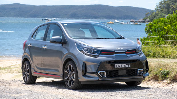 Kia Picanto GT 2022 beach shot