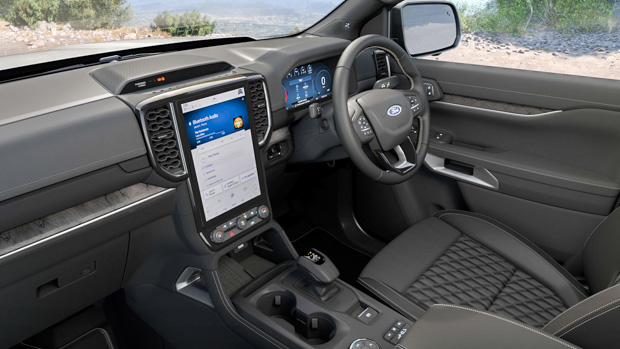 Ford Ranger Platinum 2023 interior