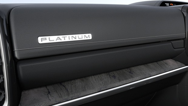 Ford Ranger Platinum 2023 interior wood