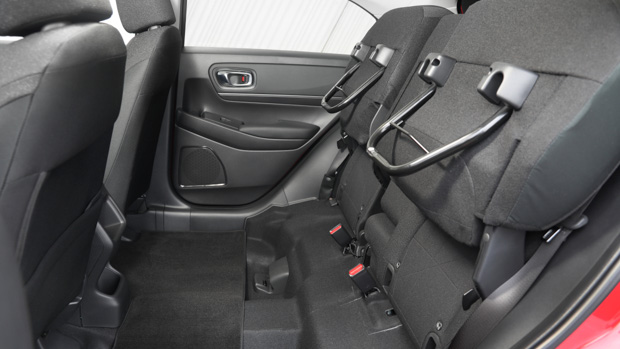 Honda HR-V Vi-X 2022 interior rear seats lifted