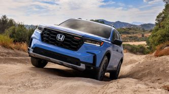 Honda Pilot 2023: new-gen V6-equipped SUV revealed with Subaru Outback-rivalling off-road chops