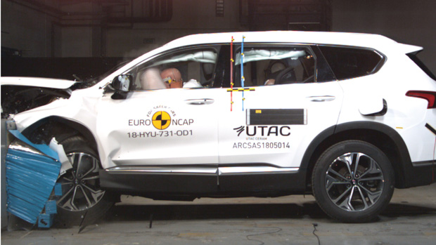 Hyundai Santa Fe 2018 crash test