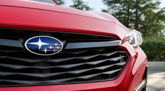 Subaru Impreza 2023: front end spotted in sneak peek of Toyota Corolla rival