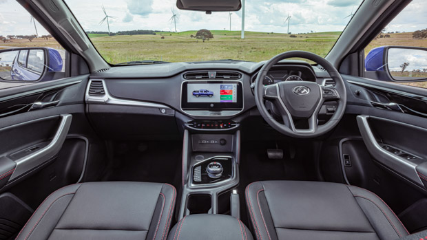 LDV eT60 2023 electric ute interior