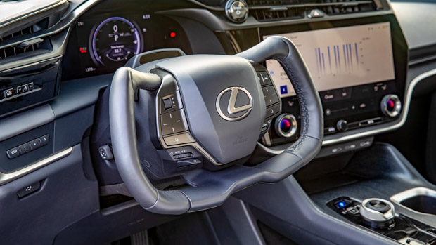 Lexus RZ 2023 steering wheel