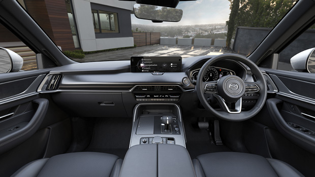 Mazda CX60 Azami 2023 interior black leather