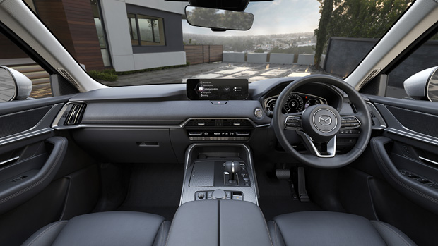 Mazda CX60 Evolve 2023 interior black Maztex