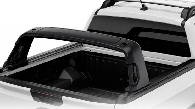 Ford Ranger rack system 2023 rear position