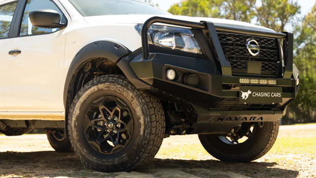 Nissan Navara SL Warrior 2023 front 3/4 close