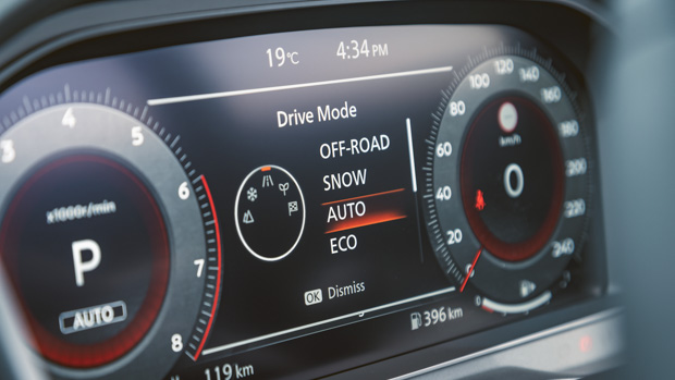 Nissan X-Trail Ti-L 2023 interior digital dash