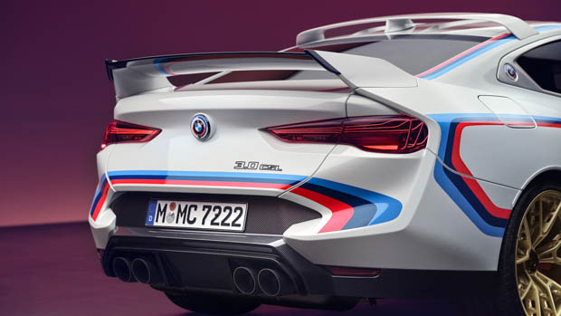 2023 BMW 3.0L CSL rear wing