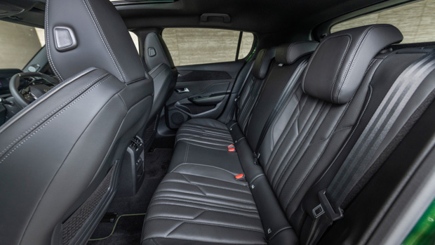 Peugeot 308 GT Premium Hatch 2022 interior rear seats