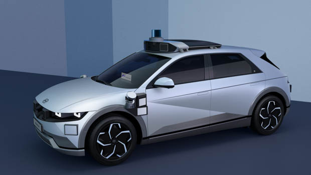Hyundai Ioniq 5 robotaxi 2022 side profile