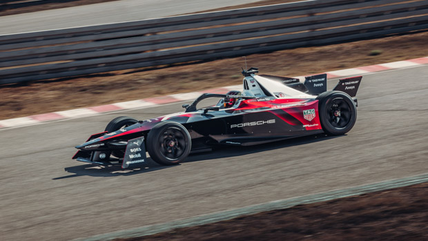 Porsche Formula E 2023 driving 2