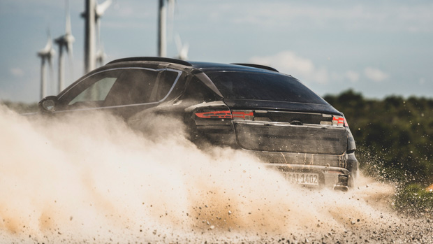 Porsche Macan EV 2024 rear