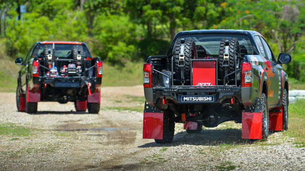 Mitsubishi Triton Ralliart 2022 duo
