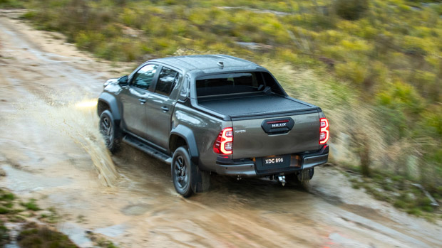 Toyota Hilux Rogue 2023 rear driving