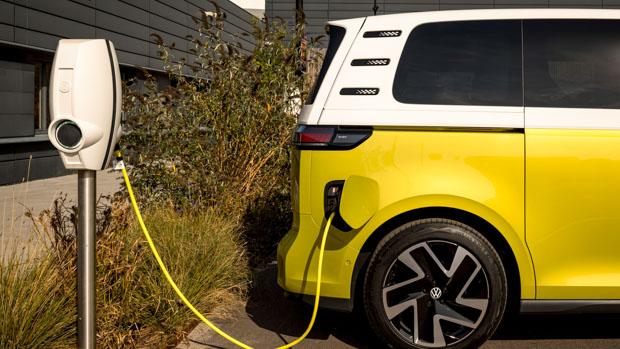 Volkswagen ID Buzz charging