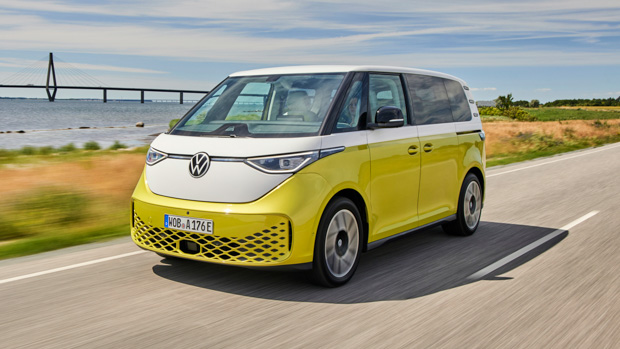 Volkswagen ID Buzz driving