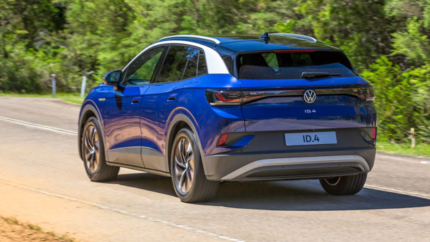 Volkswagen ID4 2023 rear driving