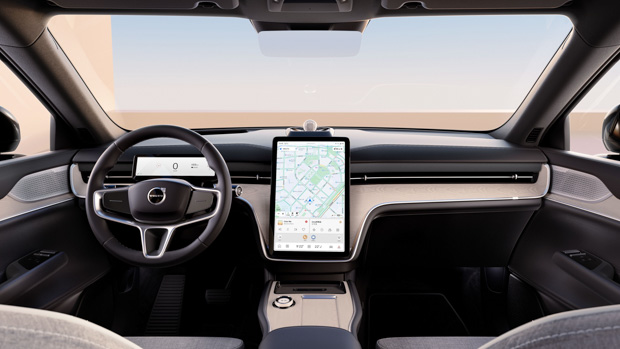 Volvo EX90 2023 dash