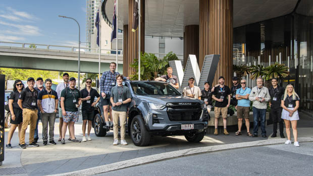 2023 Isuzu Drive experience group shot