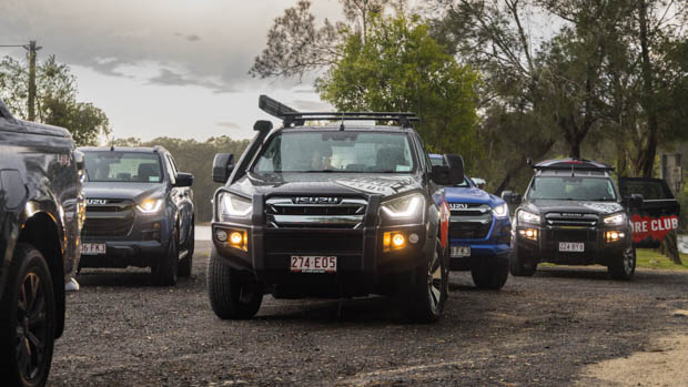 2023 Isuzu Drive experience storm rolls in