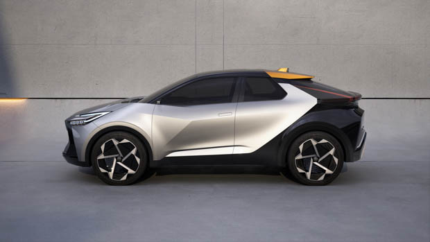 Toyota C-HR concept 2023 side profile