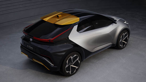 Toyota C-HR concept 2023 rear view