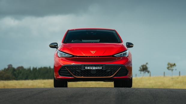 Cupra Born 2023 front on