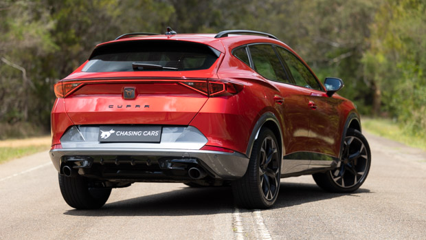 Cupra Formentor VZ 2022 rear 3/4