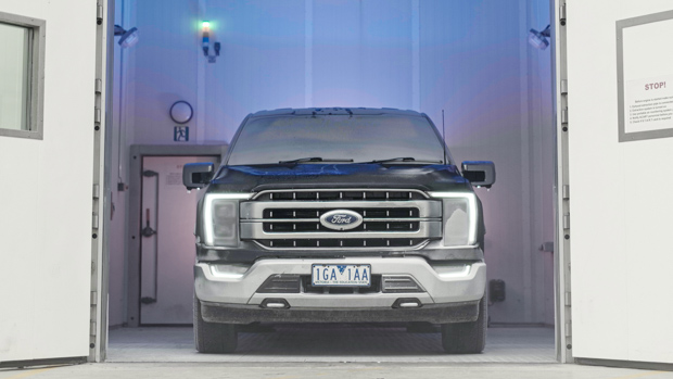 Ford F-150 2022 Australian testing fridge