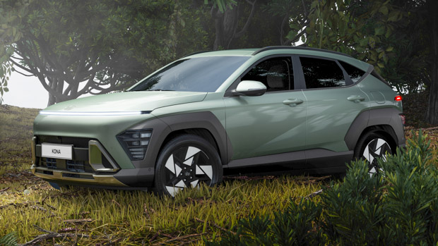 Hyundai Kona 2023 green