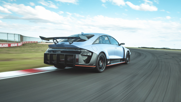 Hyundai RN22e 2023 track rear