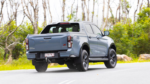 Isuzu D-Max X-Terrain 2023 rear 3/4 driving