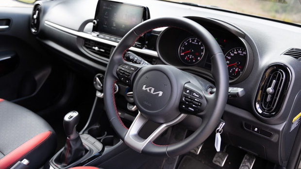 Kia Picanto GT 2022 LT steering wheel