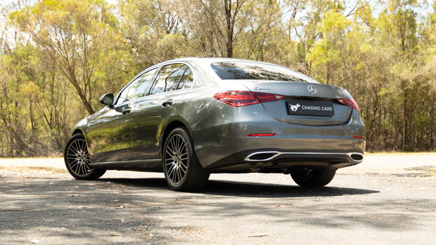 Mercedes-Benz C200 LT 2022 rear 3/4