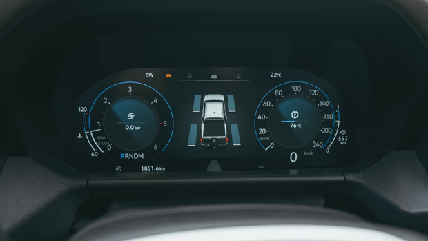 Volkswagen Amarok Aventura (Aus) 2023 digital dash